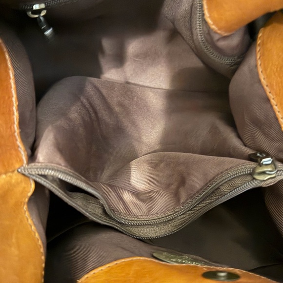 Luxurious Pratesi Firenze Italian Leather Collodi Small Tote Made in Italy - Picture 7 of 11